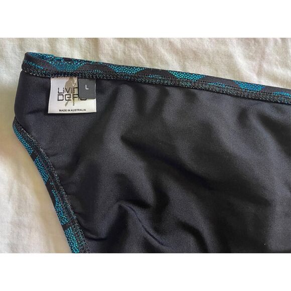 Living Dead Clothing Bikini Set - Teal Mermaid Scale - Picture 5 of 8